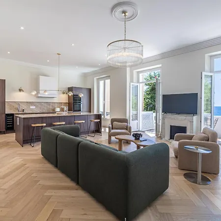 شقة 69 Picaud - Charming 3-bed With Sea View Balcony And Parking